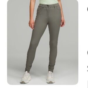 City Sleek Slim Fit High Rise Pant